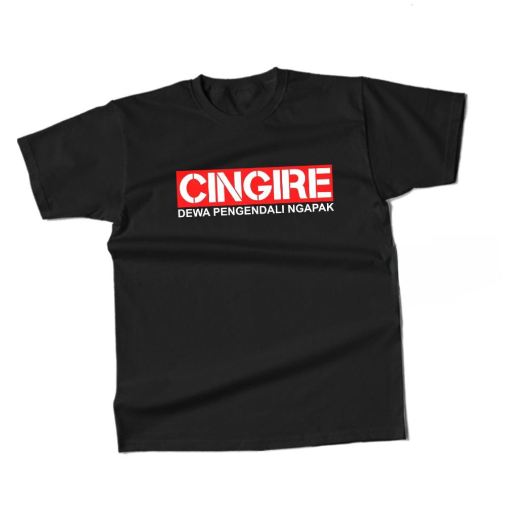 KAOS TSHIRT CINGIRE DEWA PENGENDALI NGAPAK//KAOS NGAPAK