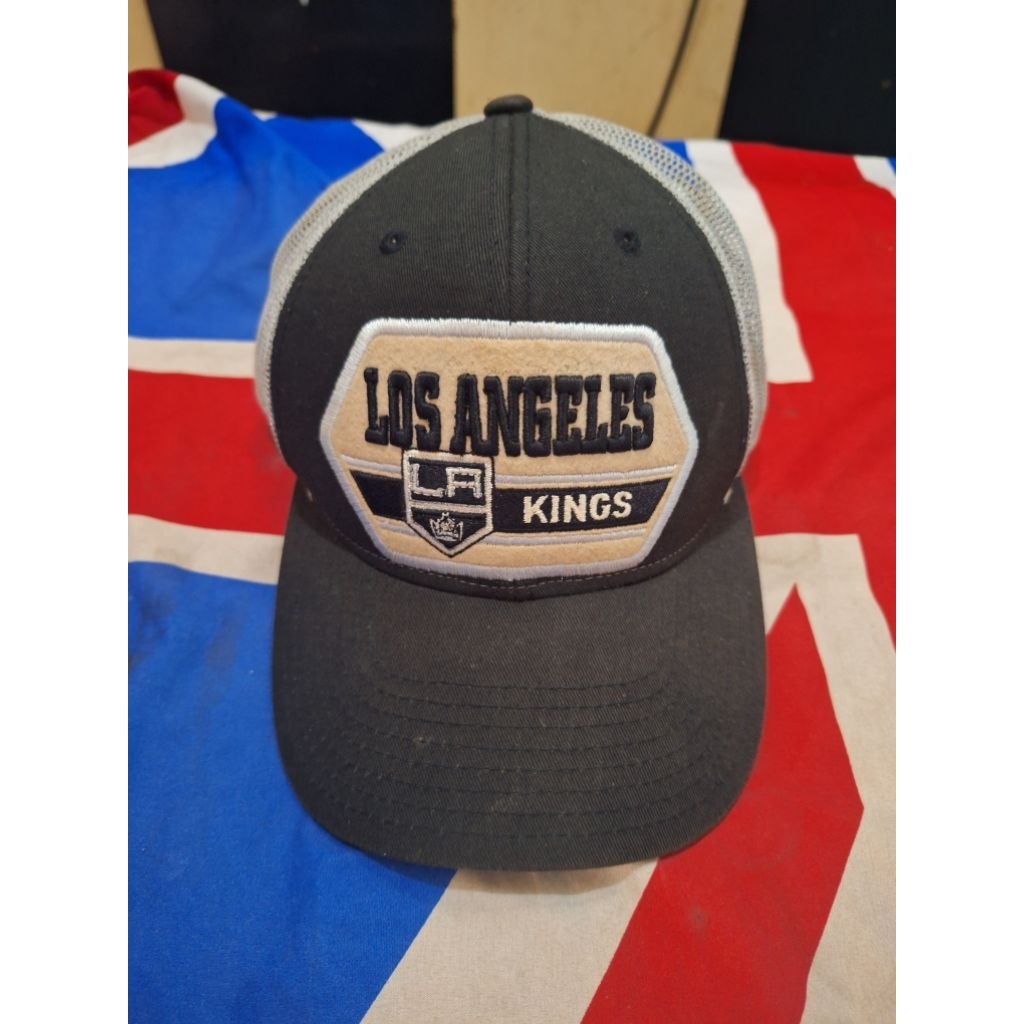 Topi LA KINGS Baseball Caps Hat  Trucker CCM Jaring // NHL // Original
