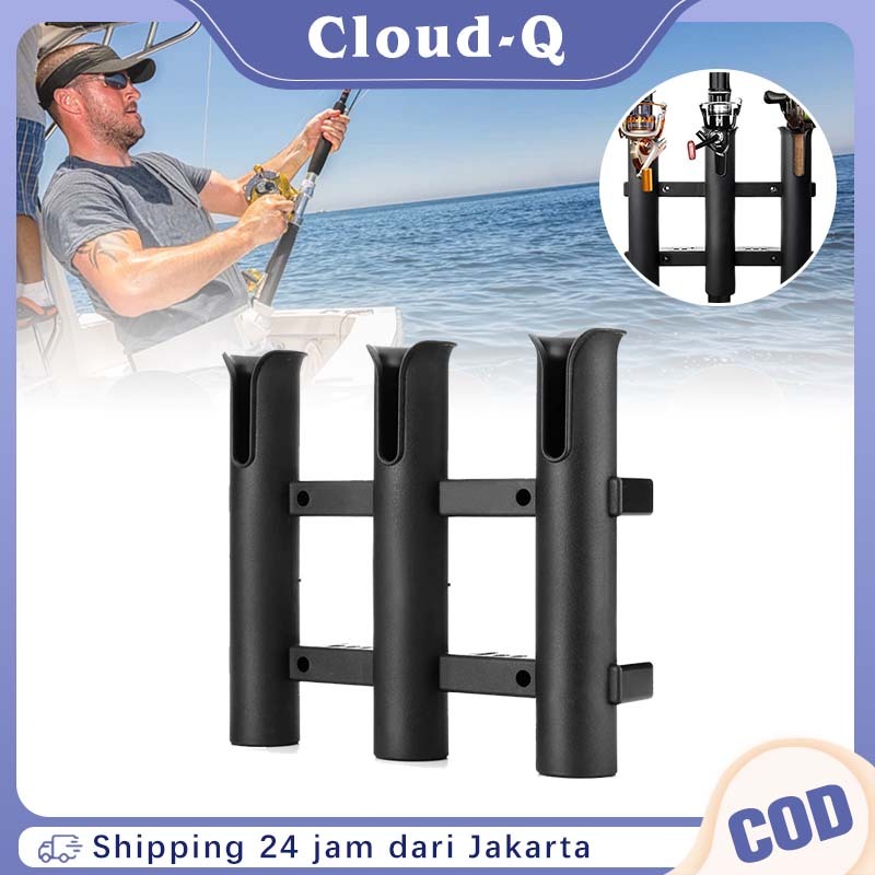 3 lubang Penyangga Joran Pancing / Bracket Dudukan Joran Pancing / Dudukan Joran Di Perahu