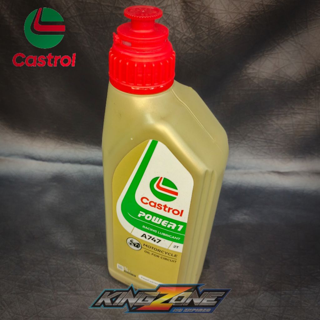 Oli Samping Castrol Castrol POWER1 A747 2T – Oli Racing Motor 2 Tak | Oli Balap Premium 1L Original