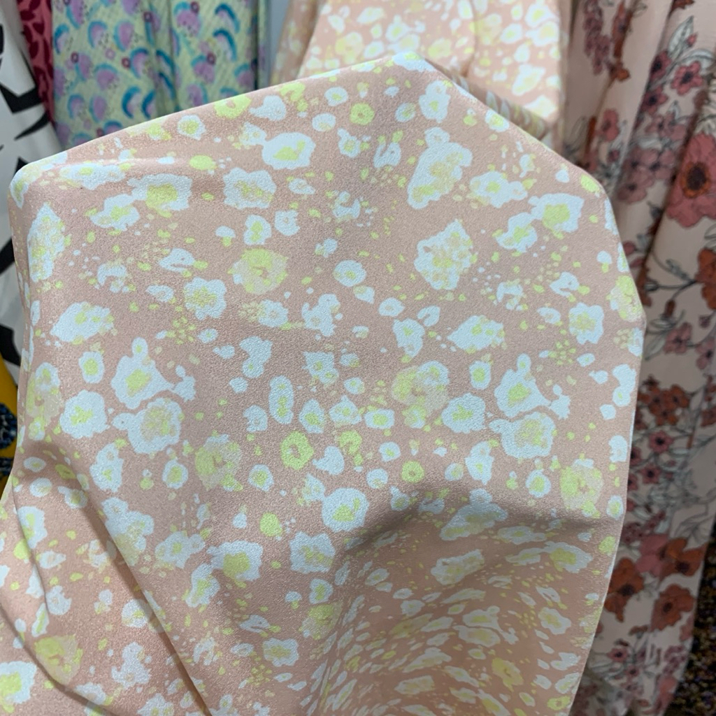 kain crepe motif bunga - kain crepe - kain crepe premium - kain crepe motif - kain motif