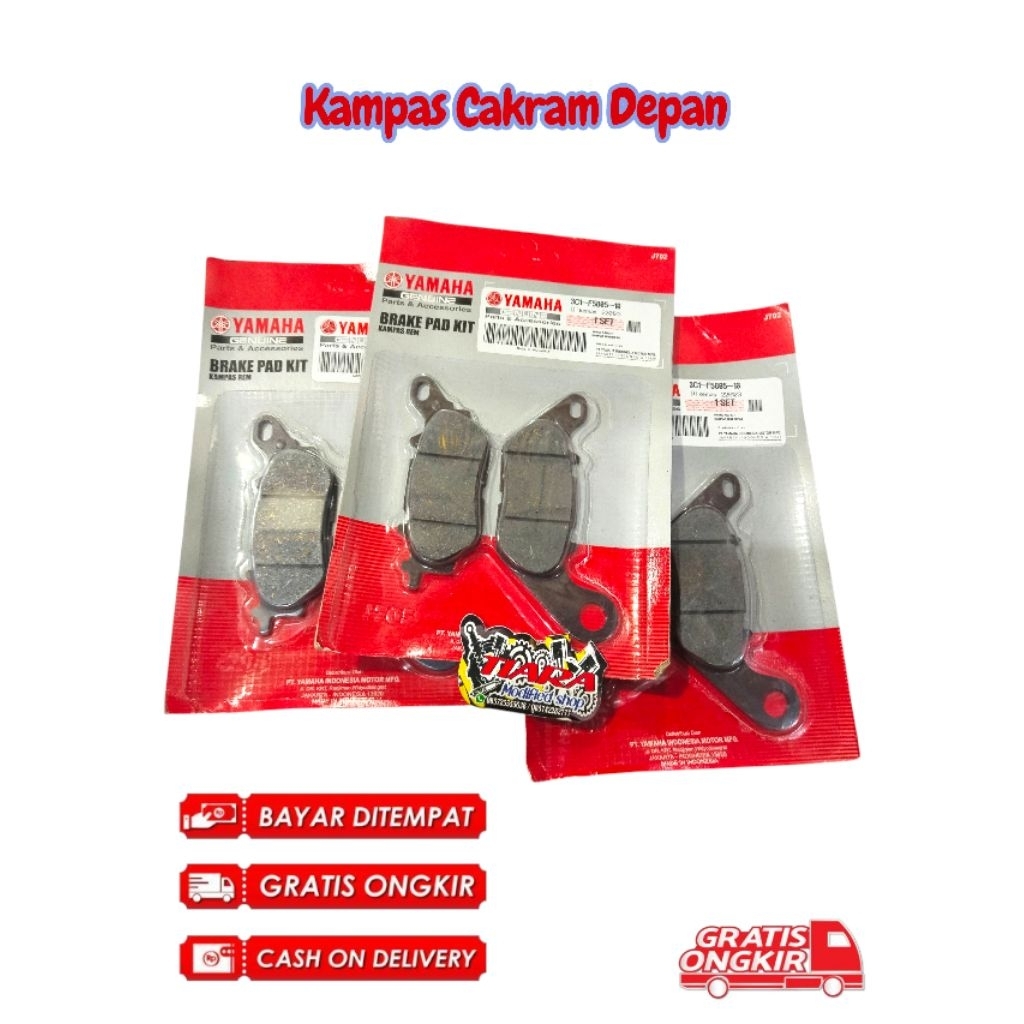 Kampas cakram depan Yamaha Fizr Jupiter Z Vega R Alfa Crypton