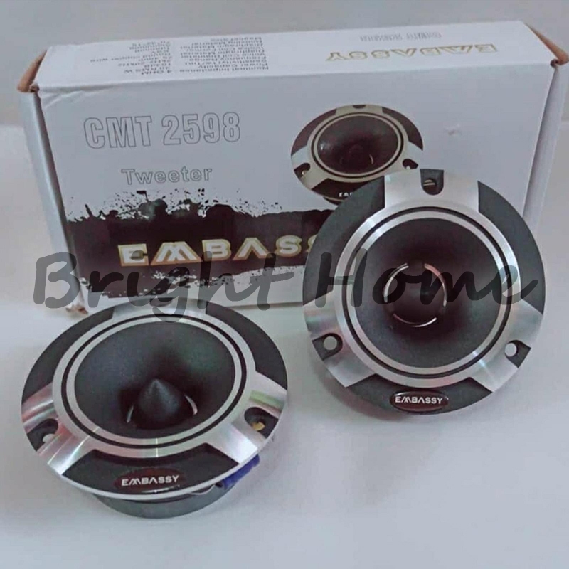 EMBASSY CMT 2598 CMT-2598 CMT2598 Tweeter Dome 4" Titanium Speaker Audio 4 Inch