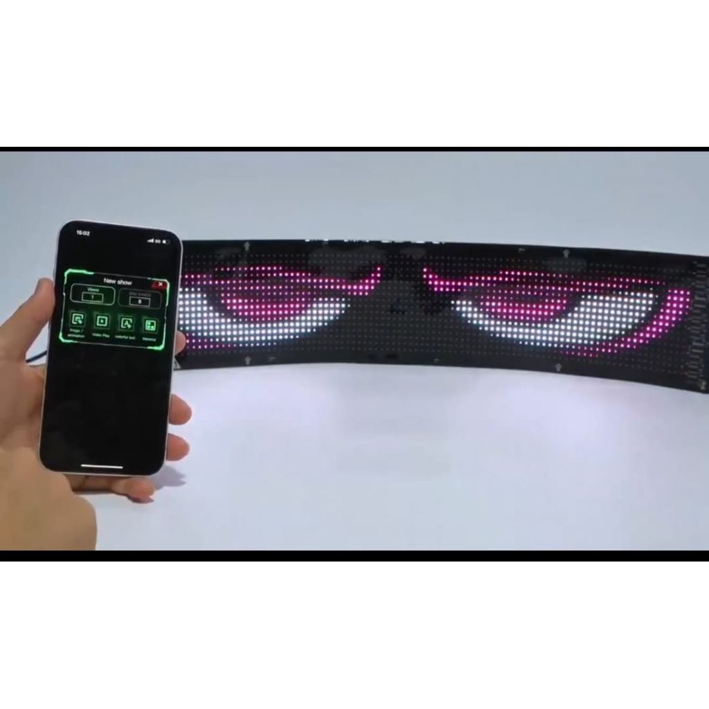 Running text mata dll universal mobil truk