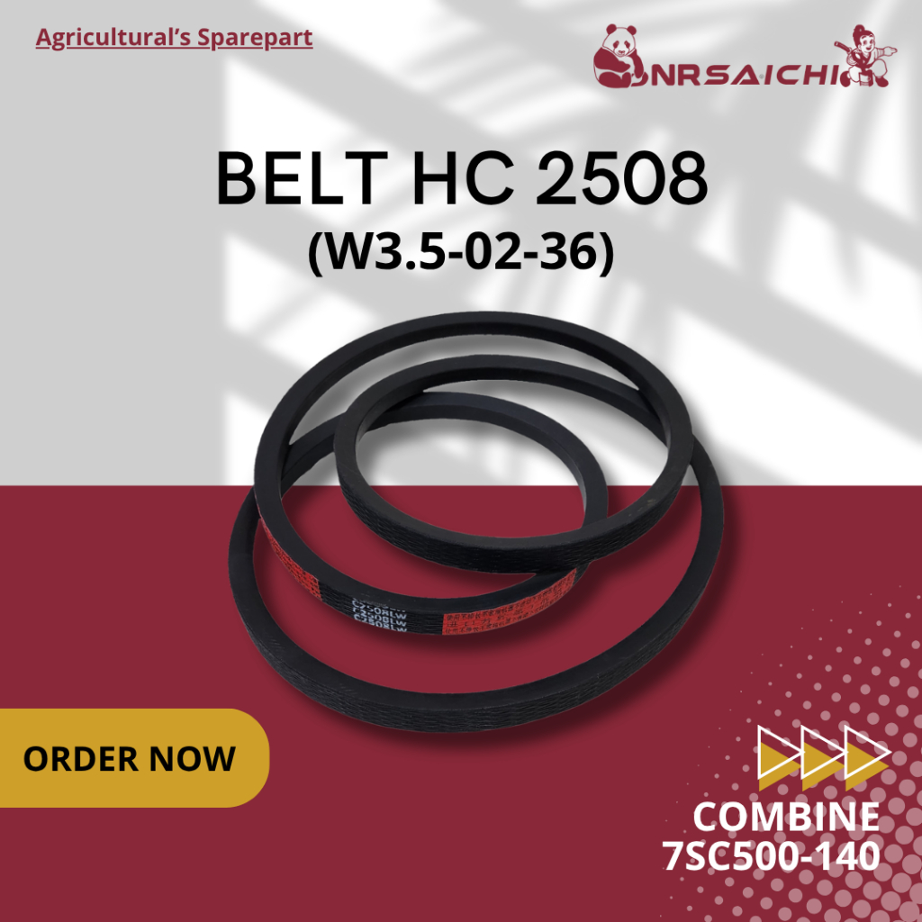 Fanbelt Vbelt HC 2508 Combine Harvester MAXXI BIMO | nrsaichi