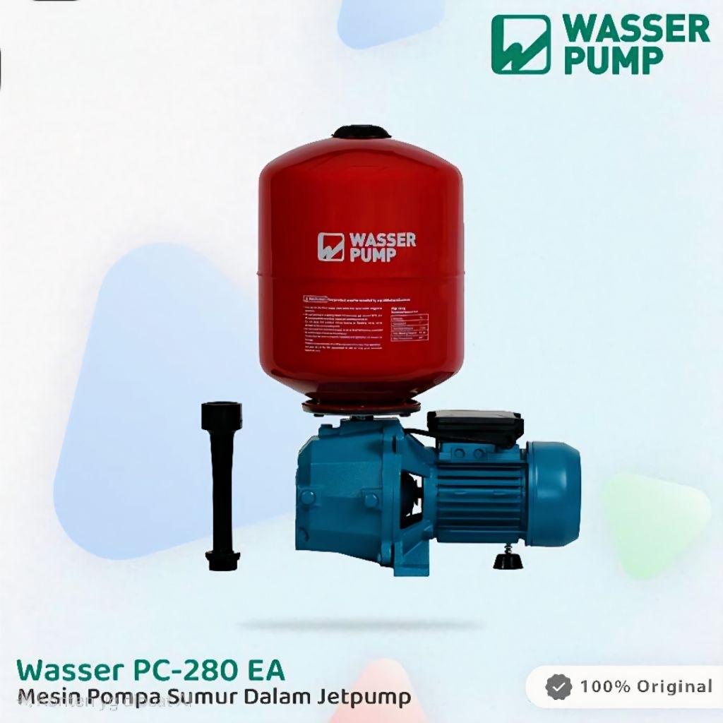 Wasser Pump PC-280 EA Jet pump untuk sumur dalam