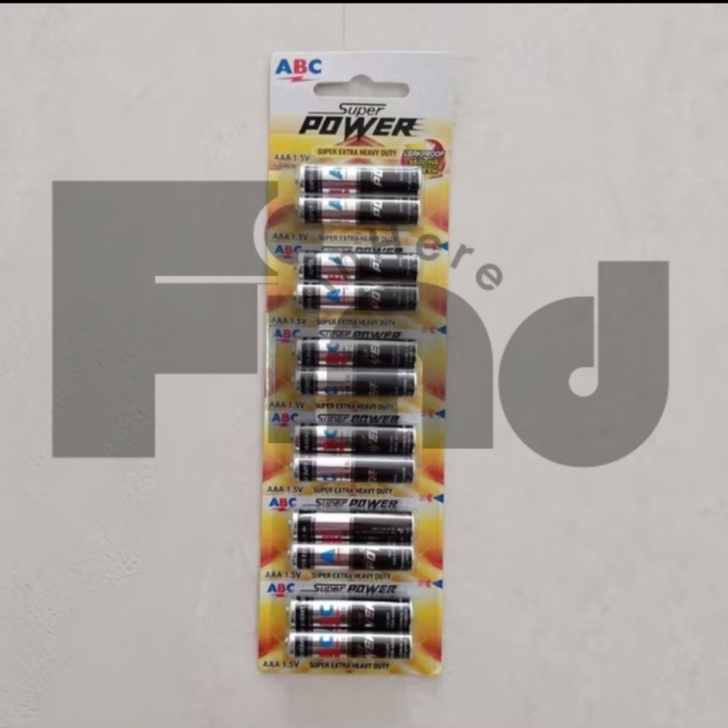 BATERAI ABC AAA 1.5V