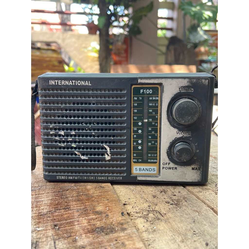 Radio Mini 5 Band (FM / AM / SW1-2 / TV), International F-100