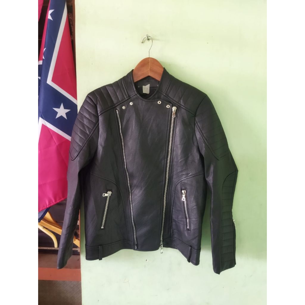 DRESS VOLUME BIKER JACKET