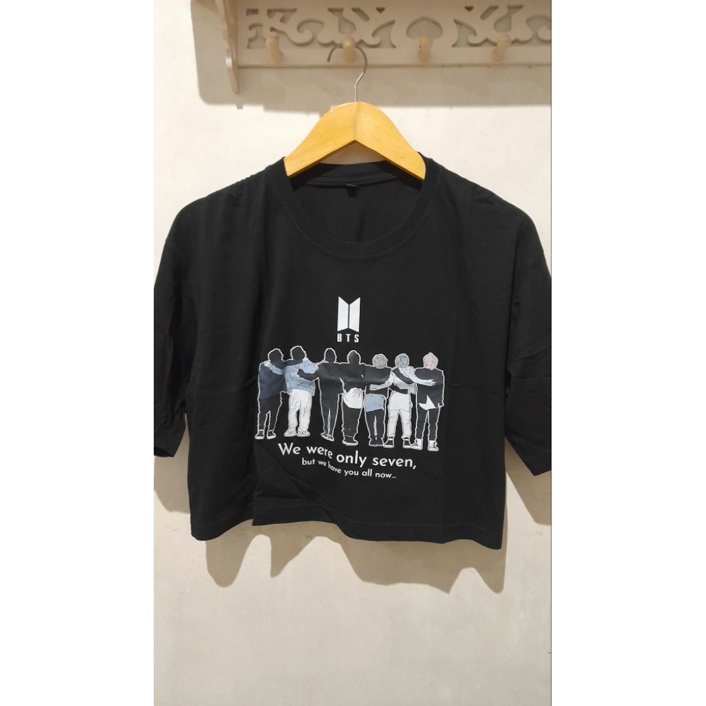 kaos bts, kpop kaos ptd bts preloved