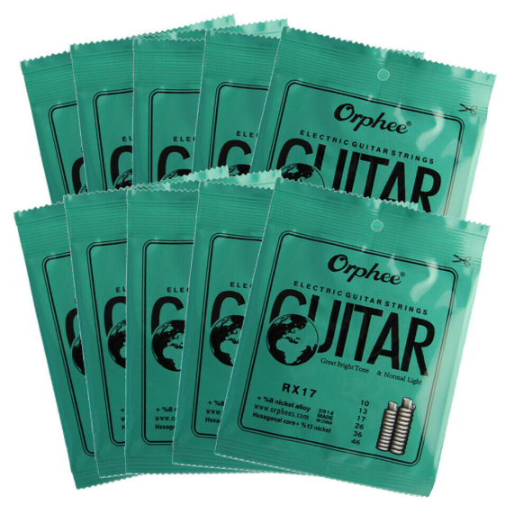 Senar gitar orphee RX17 senar gitar Electric 010 orphee
