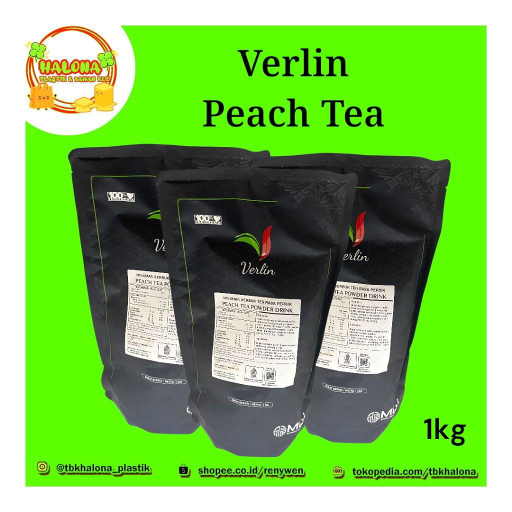 Bubuk Verlin Rasa Peach Tea