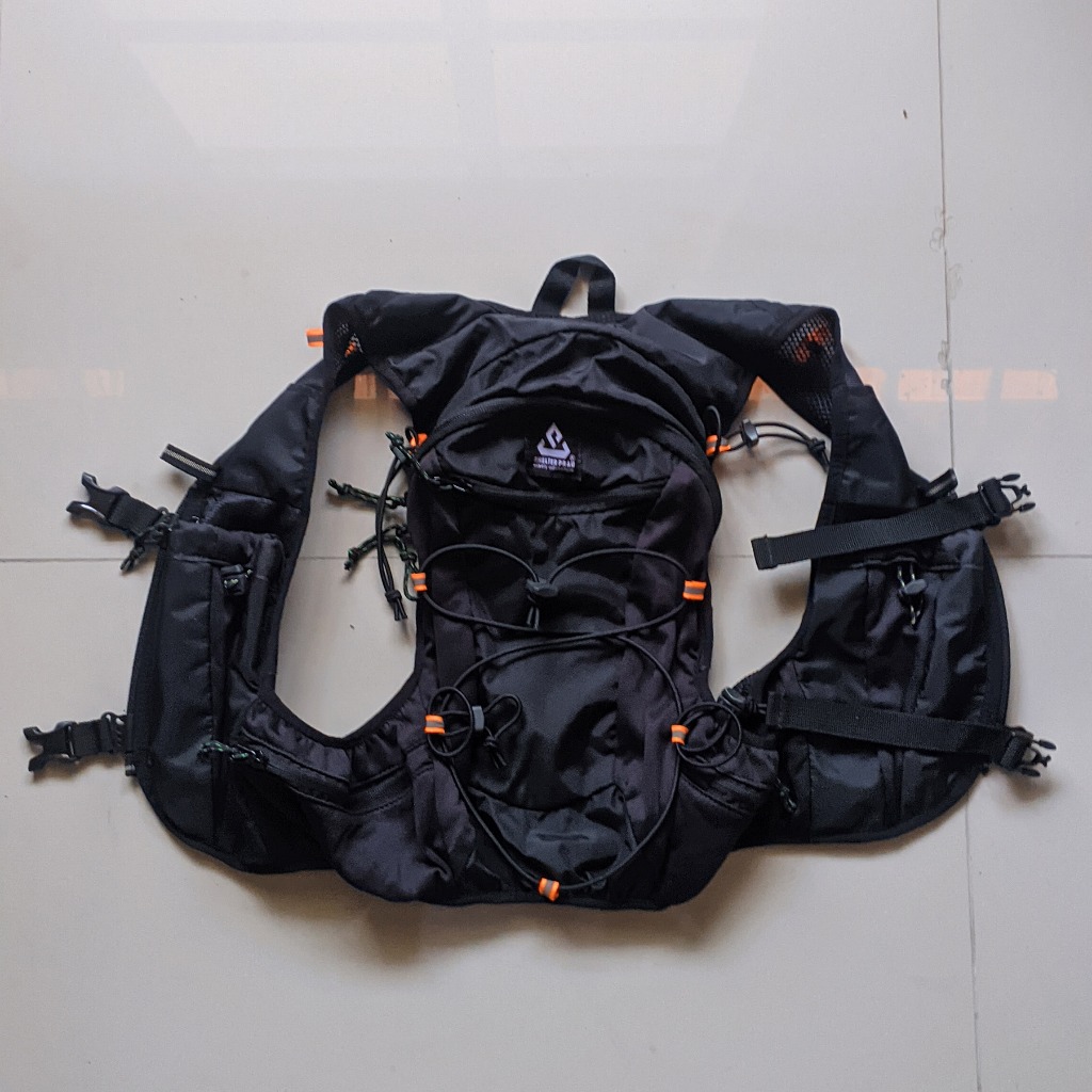 Running Vest - Hydropack - Tas Trail Run Shelter Prau Type Blacan 04