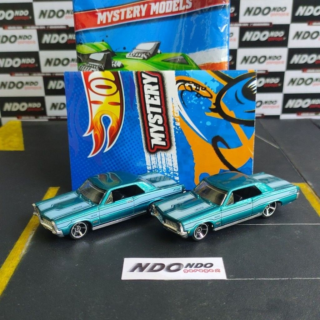 Hot Wheels '65 Pontiac GTO Teal New Loose - 2012 Mystery Models