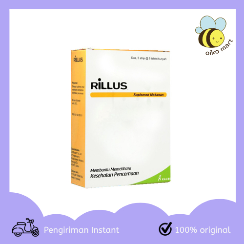 Rillus - suplement probiotik untuk pencernaan