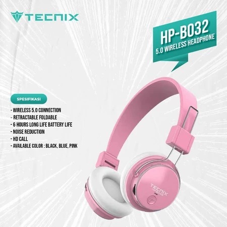 HEADSET DJ TECNIX HP B032