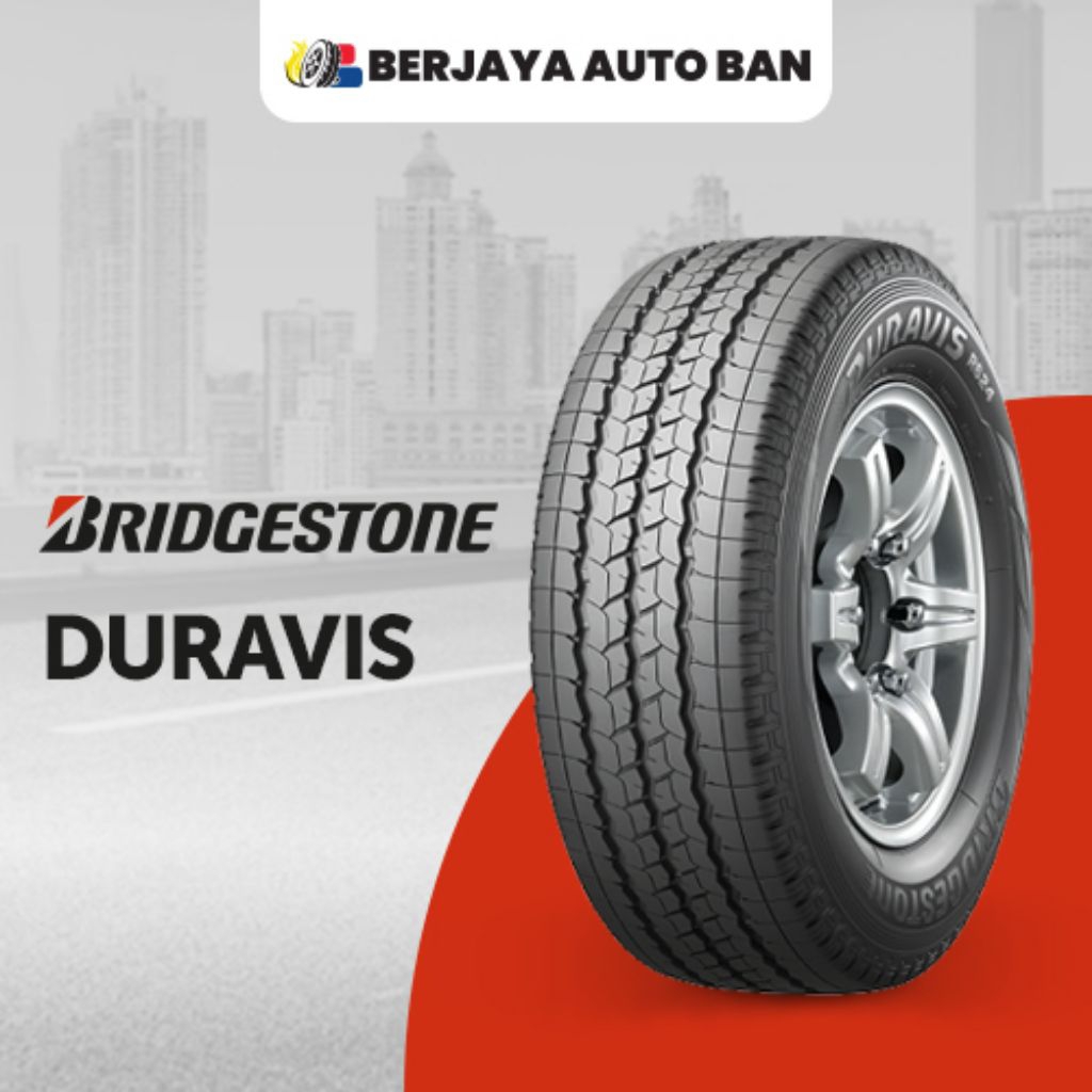 Ban mobil 185 R14 8PR L300 Muatan Berat Bridgestone Duravis
