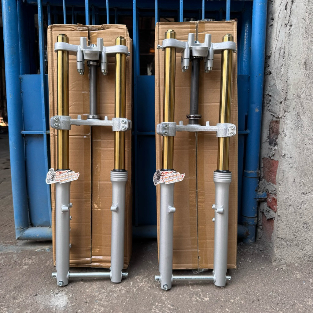 SKOK DEPAN NINJA RR AGRAS PNP YAMAHA RX KING SCORPIO VIXION DAN HONDA CB GL MP TIGER