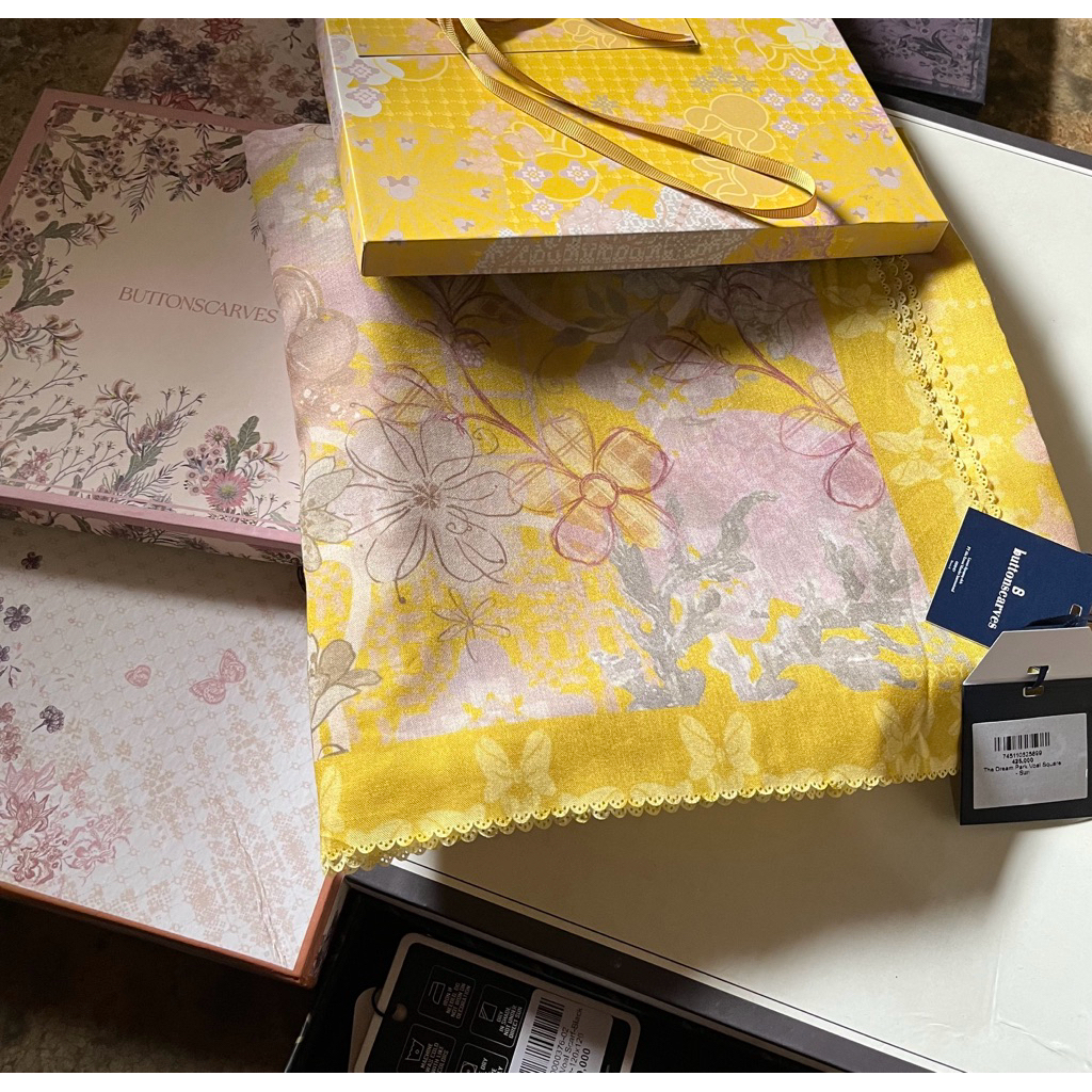 Tdp sun mulus buttonscarves rare item