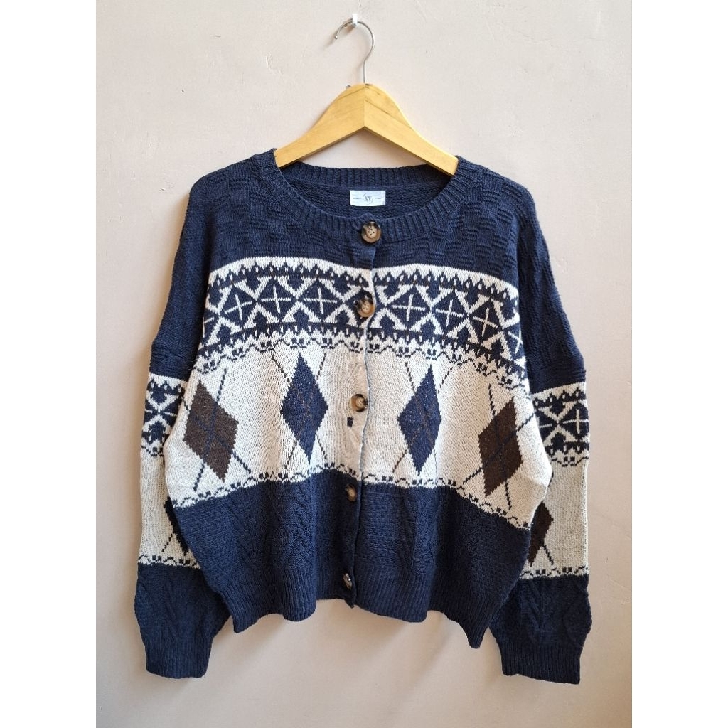 Cardigan Ketupat [Design Vogue]