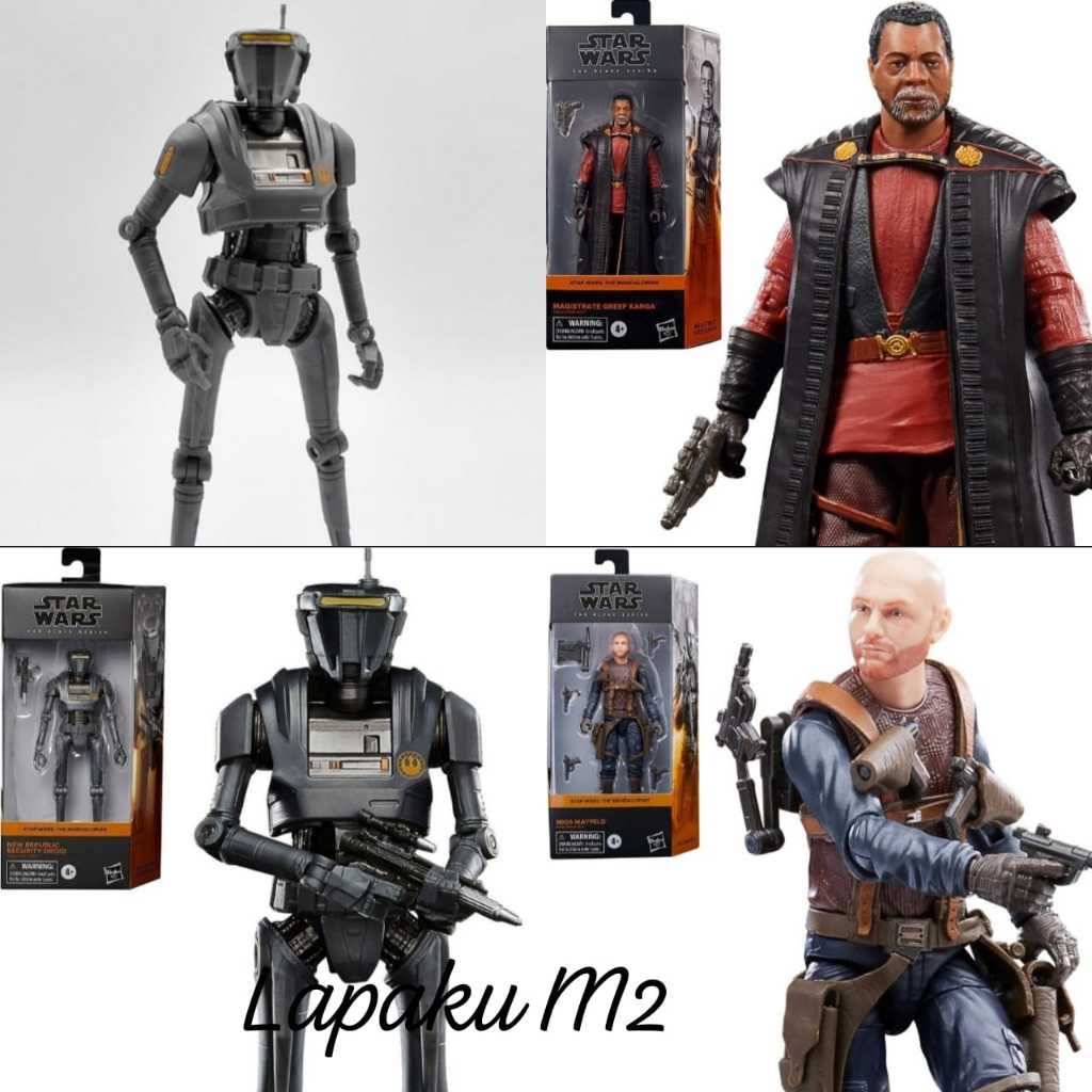 STAR WARS THE BLACK SERIES THE MANDALORIAN 6-INCH NEW REPUBLIC SECURITY MAGISTRATE MIGS MAYFELD FIGU