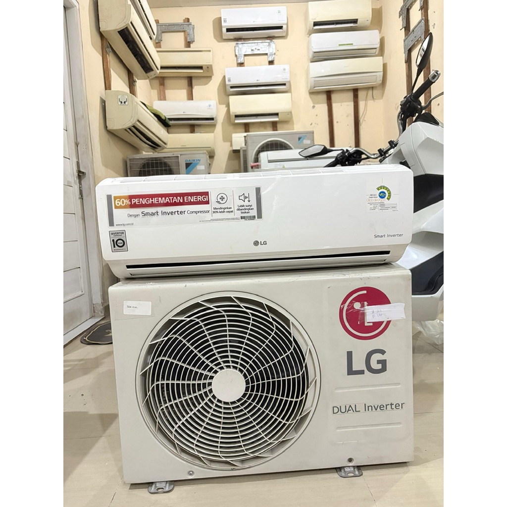 LG INVERTER 1/2, 3/4 dan 1 pk second original