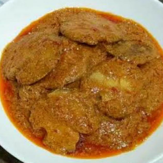 Rendang Jengkol lauk matang frozen