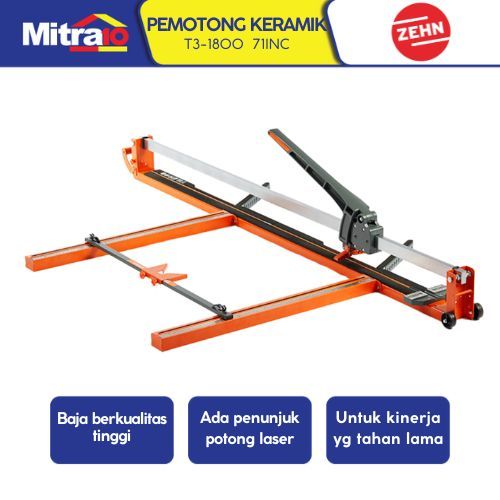 Pemotong Keramik Zehn 1800mm T3-1800 - Large Tile Cutter