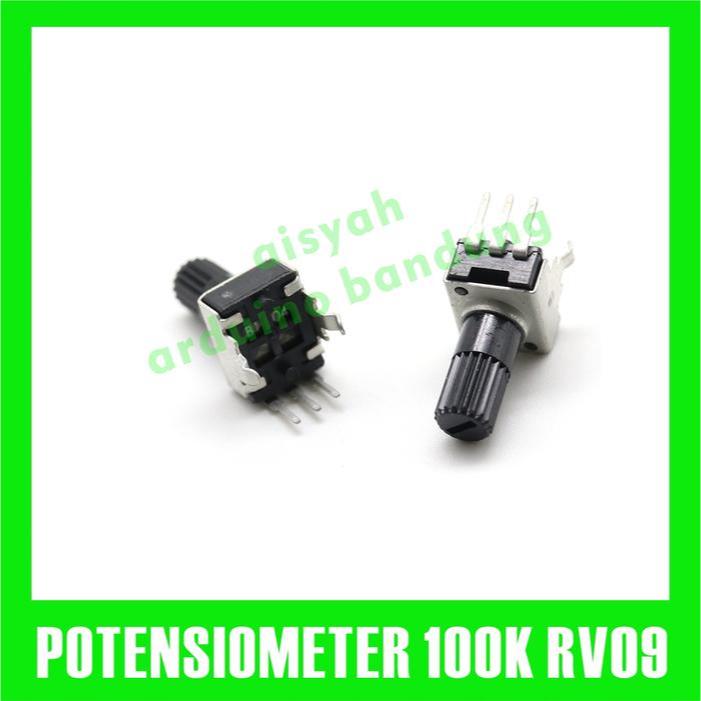 Potensio 100K RV09 Potensiometer 12.5mm RV09 Potensio 100K 100 K RV 09
