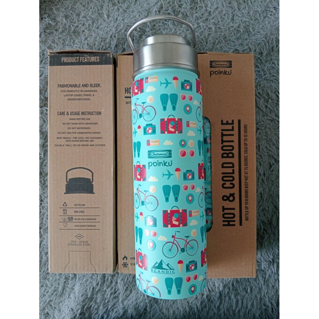 Scandic Tumbler Stainless Steel 240ml | 350ml | 500ml 750ml