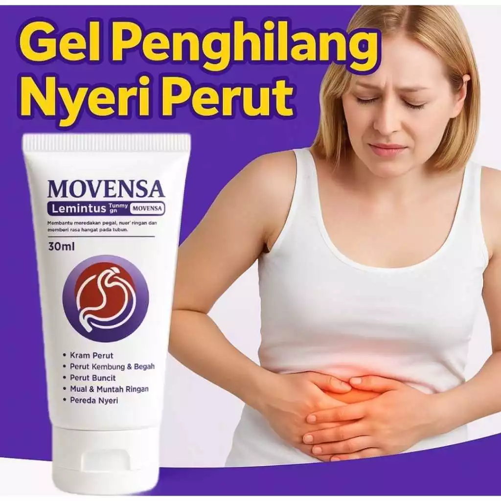 Movensa Official Store Gel Cream Glukosamin Original Krim Aman Pereda Nyeri Perut Asam Lambung