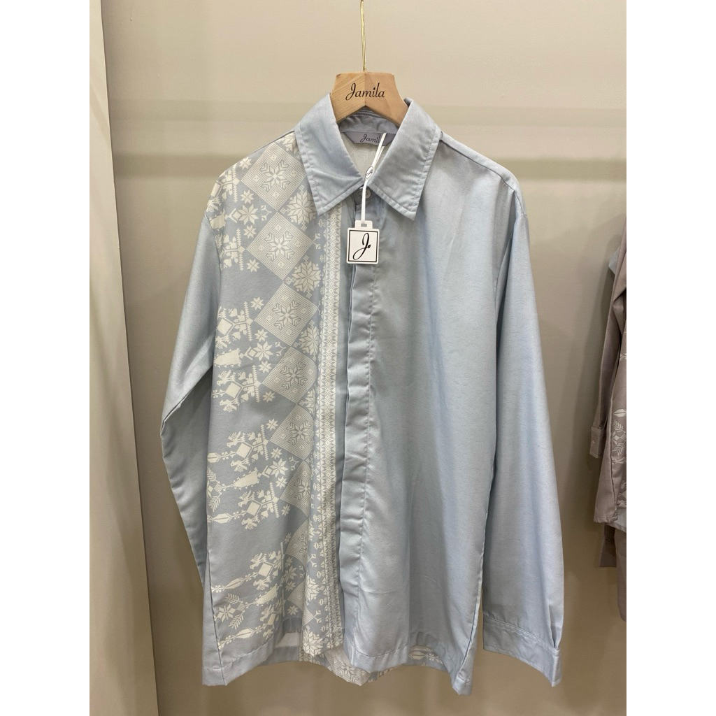 venice shirt man blue L