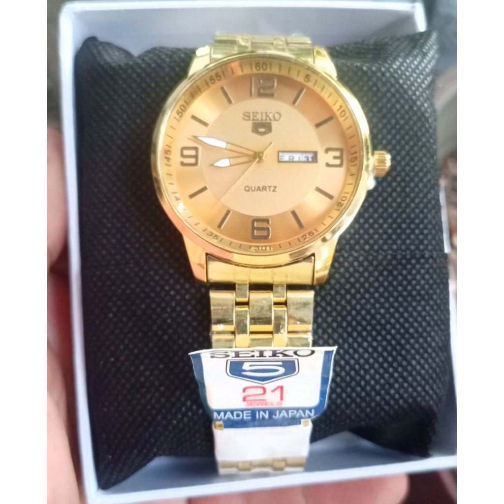 SEIKO TANGGAL HARI AKTIF // Jam Tangan Pria TERLARIS // Jam Tangan Cowok Keren