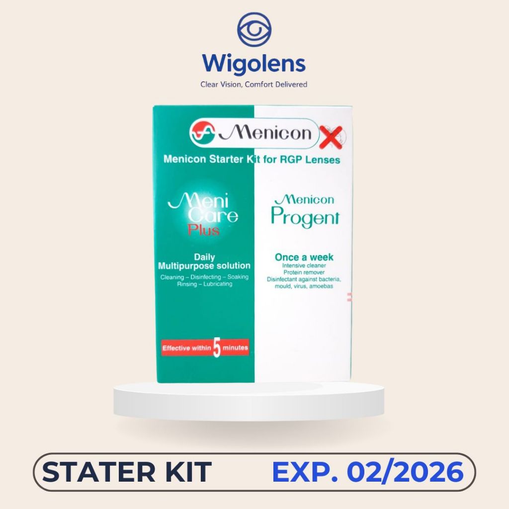 MENICON STATER KIT FOR RGP LENS MULTIPURPOSE SOLUTION