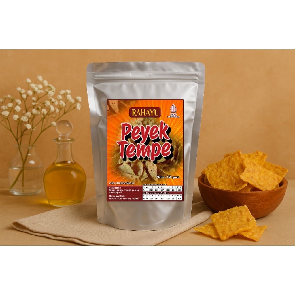 Peyek Tempe