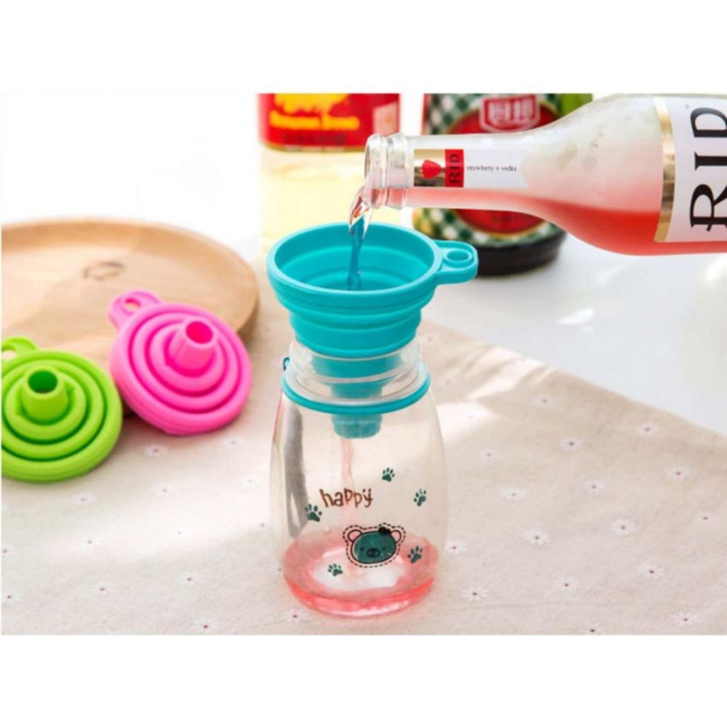 Corong Air Lipat / Corong Minyak / Corong Air Galon / Corong Portable / Corong Karet Fleksibel