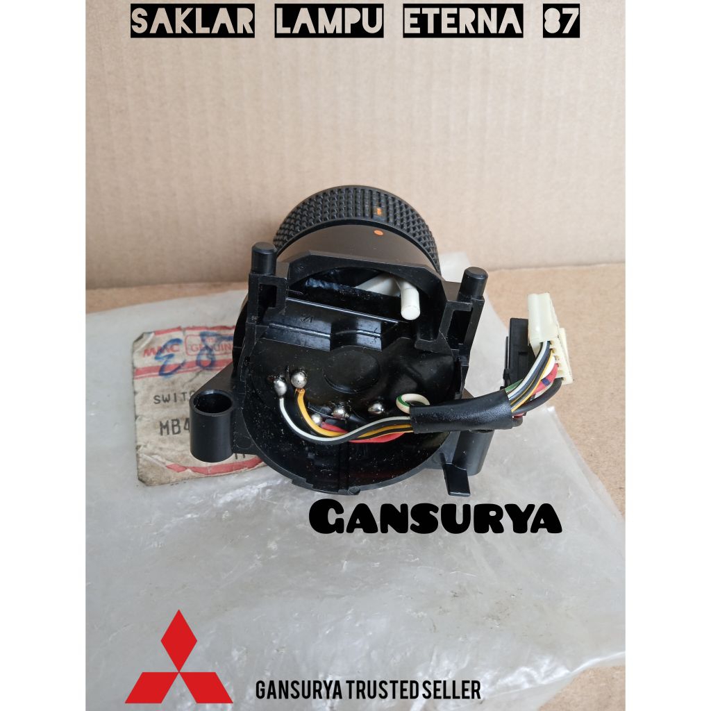 saklar lampu Eterna 87 asli Mitsubishi / switch lampu Eterna