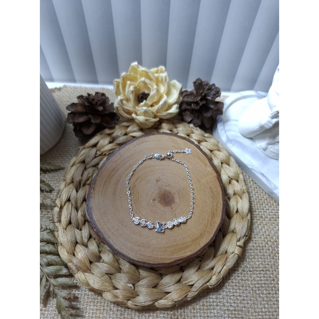 Gelang Serut Sebelah Perak 925 Wanita Terbaru