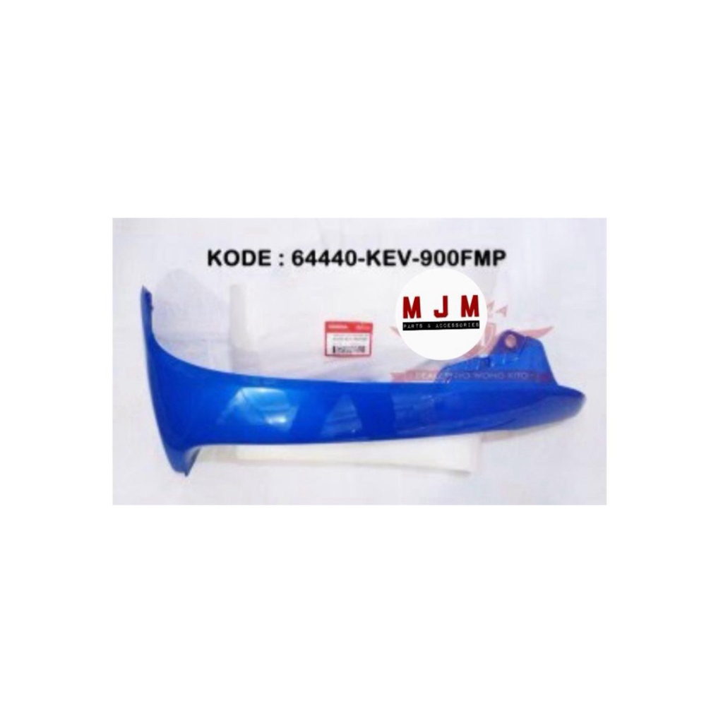Shield L Leg/Dex Luar Kiri Biru-SupraX100 64440-KEV-900FMP