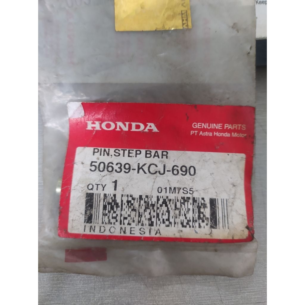 Pin Pillion Step Honda Tiger 50639KCJ690 – Original AHM