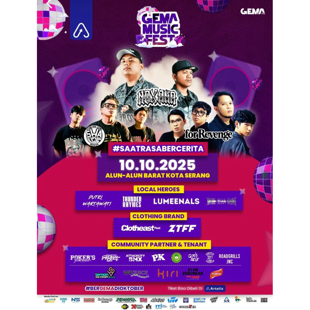 ticket konser pesanan orang