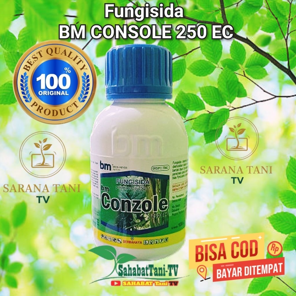 Fungisida Bm Conzole isi 100 ml, fungisida sistemik produksi PT BEHN MEYER yang mengandung bahan akt