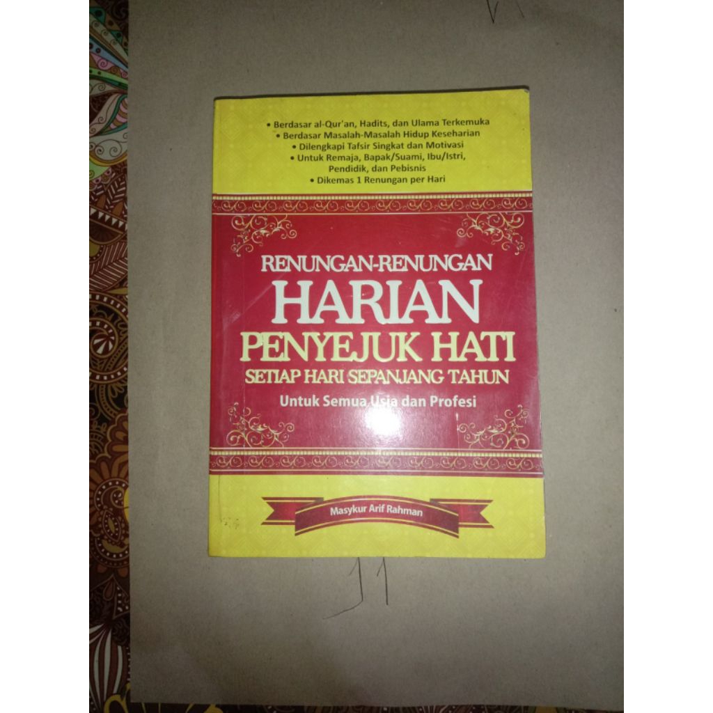 Buku Renungan-Renungan Harian Penyejuk Hati