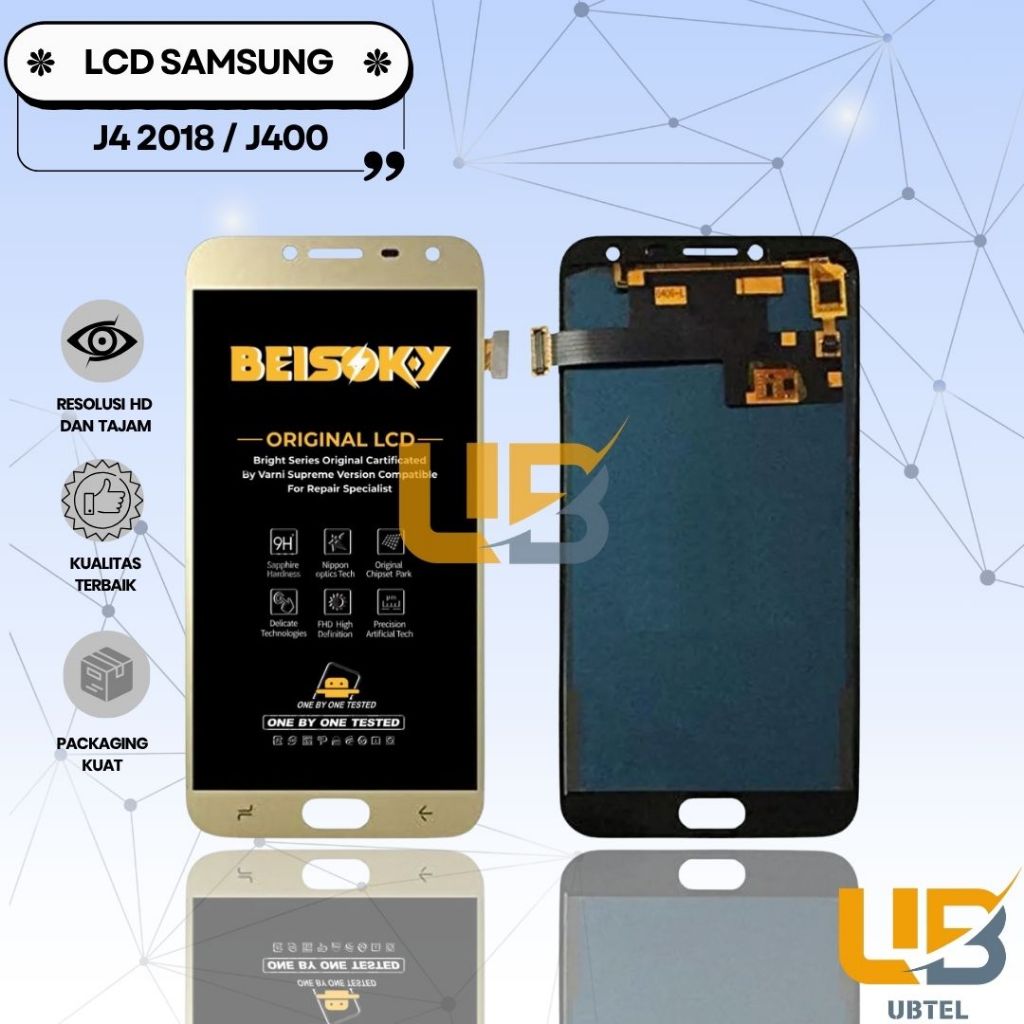 LCD TOUCHSCREEN SAMSUNG GALAXY J4 2018 / J4 / J400 / J400F ORIGINAL FULLSET COMPLETE