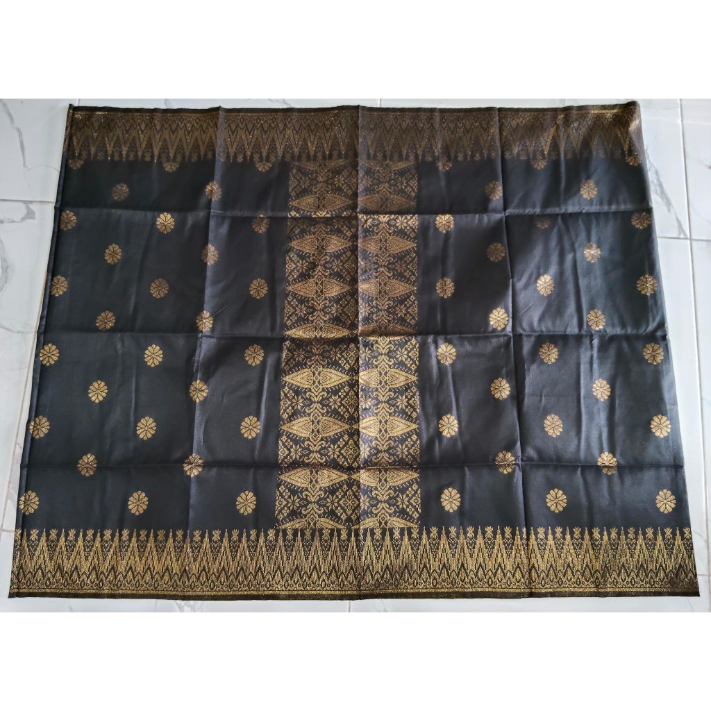 KAIN SAMPIN PRIA DEWASA/ SONGKET MELAYU IMPORT MALAYSIA