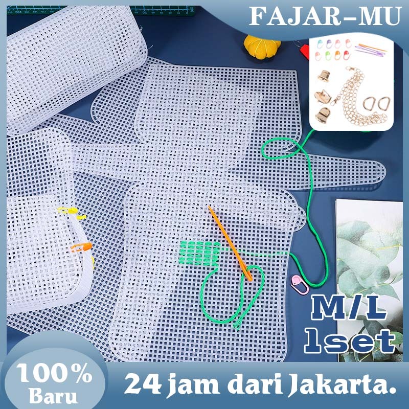 Kanvas Plastik Rajut/Kanvas Plastik Lembaran/Jaring Tas Rajut/Canvas Plastic Bag