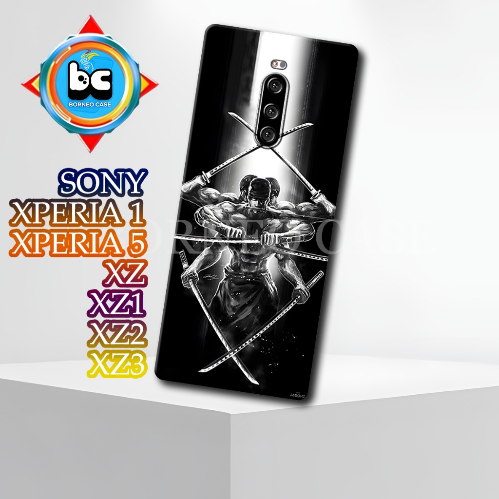 BC10/Casing HP Sony xperia 1/ Xperia 5/ XZ/ XZ1/ XZ2/ XZ3 Terbaru- Motif One Piece | Desain Stylish 