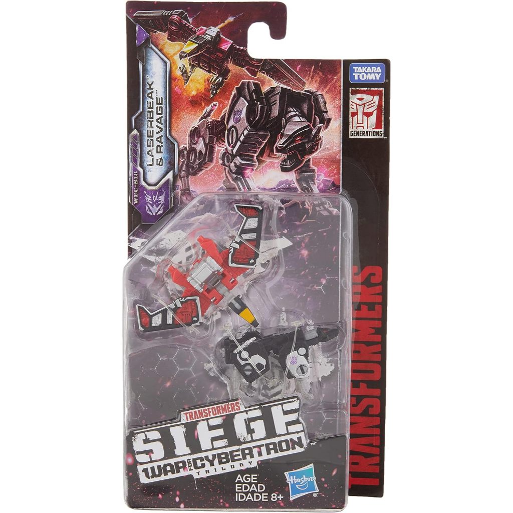 Transformers Toys Generations War for Cybertron: Siege Micromaster Wfc-S18 Soundwave Spy Patrol 2 Pa