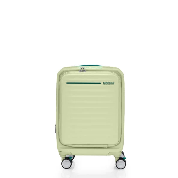 Koper cabin size bukaan depan 20 inch AMERICAN TOURISTER hadcase laptop expand usb port stop