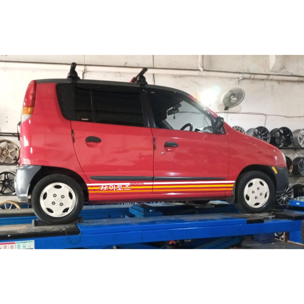 CUTTING STICKER MOBIL hyundai atoz minimalis